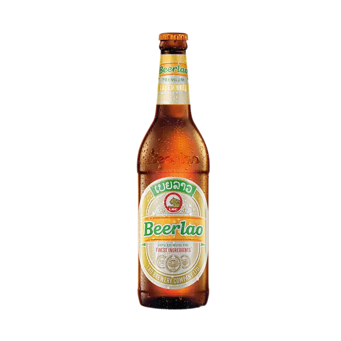 Beerlao Lagerbier Glasflasche 300ml