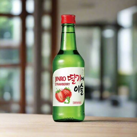 Chamisul Jinro Soju Erdbeere 350ml ai generiert