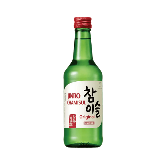 Chamisul Jinro Soju Original (350ml) – Koreanischer Likör HITEJINRO Kimao
