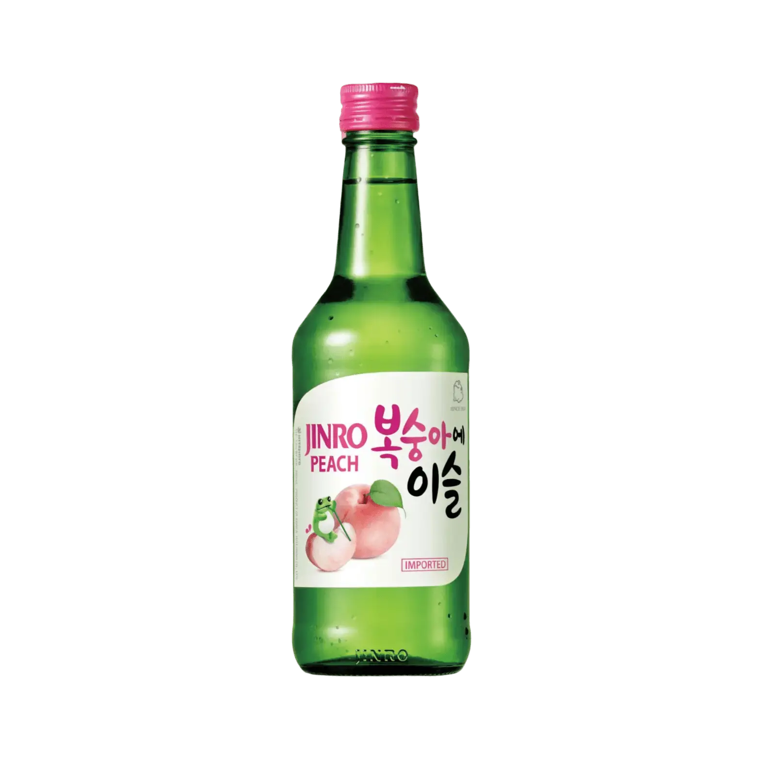 Chamisul Jinro Soju Pfirsich (350ml) – Koreanischer Pfirsichlikör HITEJINRO Kimao