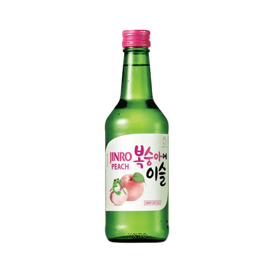 Chamisul Jinro Soju Pfirsich (350ml) – Koreanischer Pfirsichlikör HITEJINRO Kimao