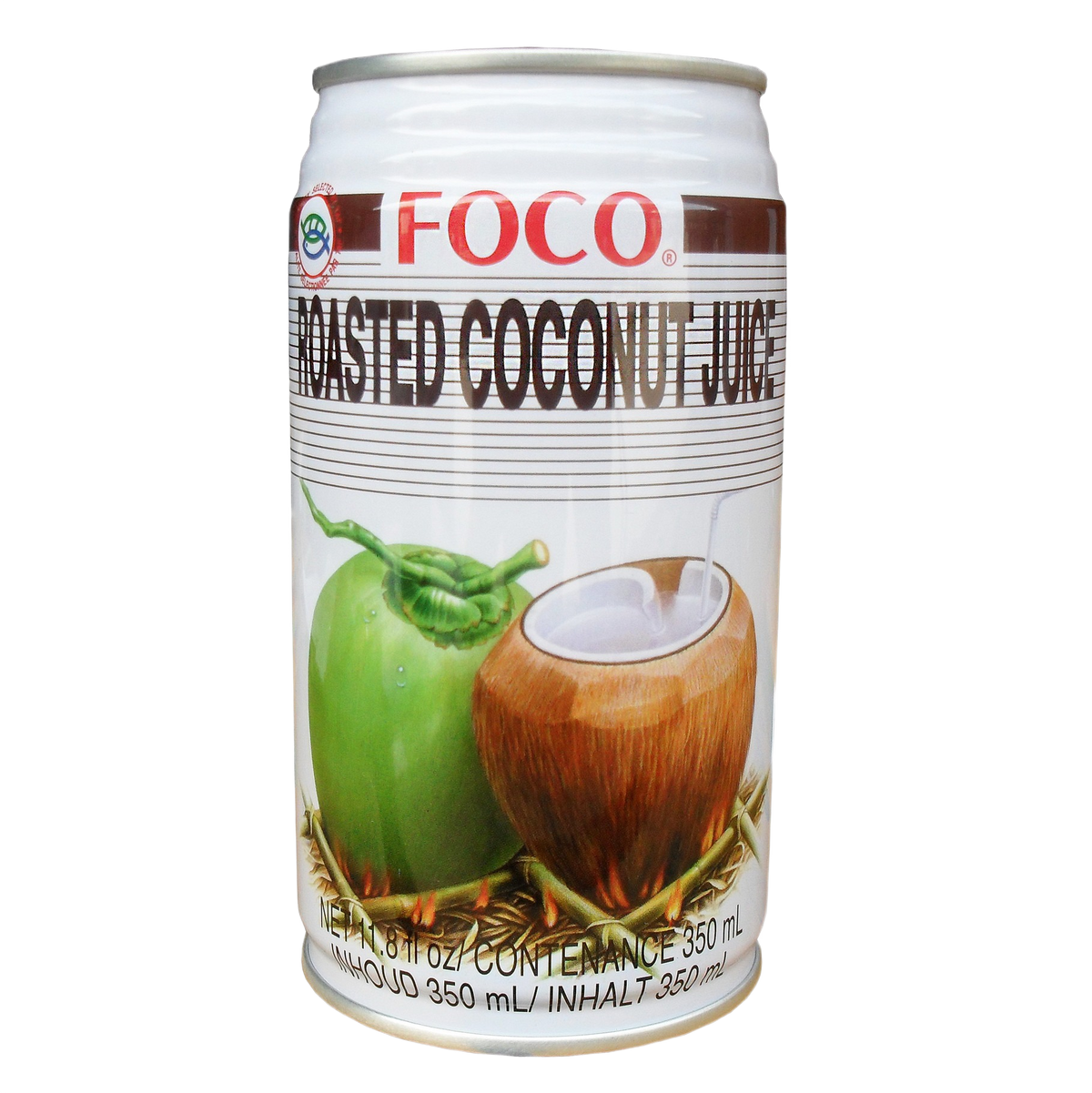 FOCO Roasted Coconut Juice 24x350ml