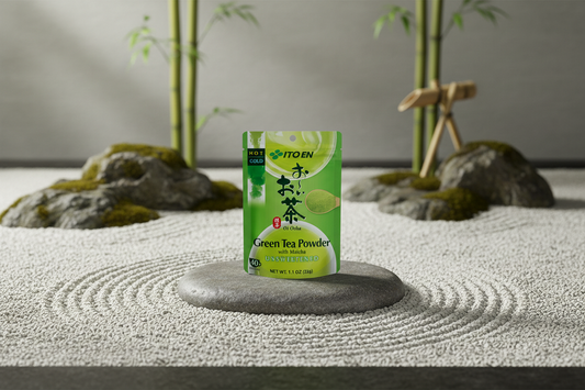Oi Cha Japan Grüntee Instant Pulver mit Matcha (ungesüsst) 32g