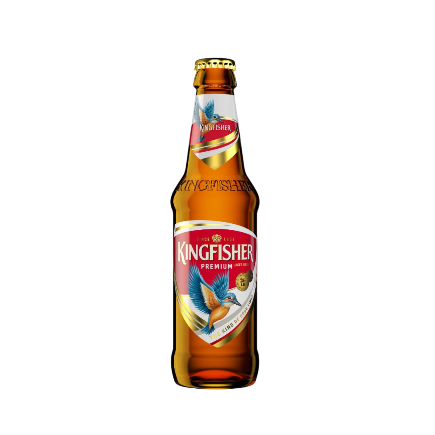 Kingfisher Premium Lager Bier Glasflasche 330ml