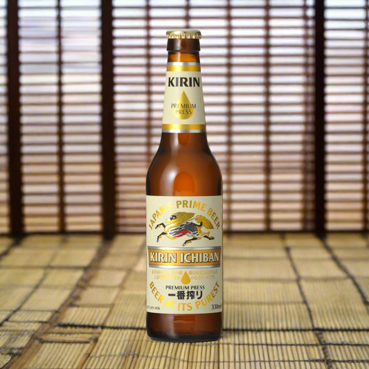 Kirin Ichiban Bier Glasflasche 330ml 24er Pack AI