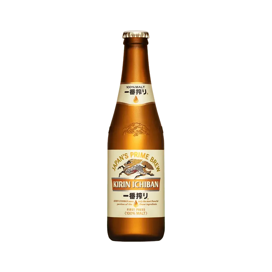 KIRIN Ichiban Bier im Glas (330ml) KIRIN Kimao