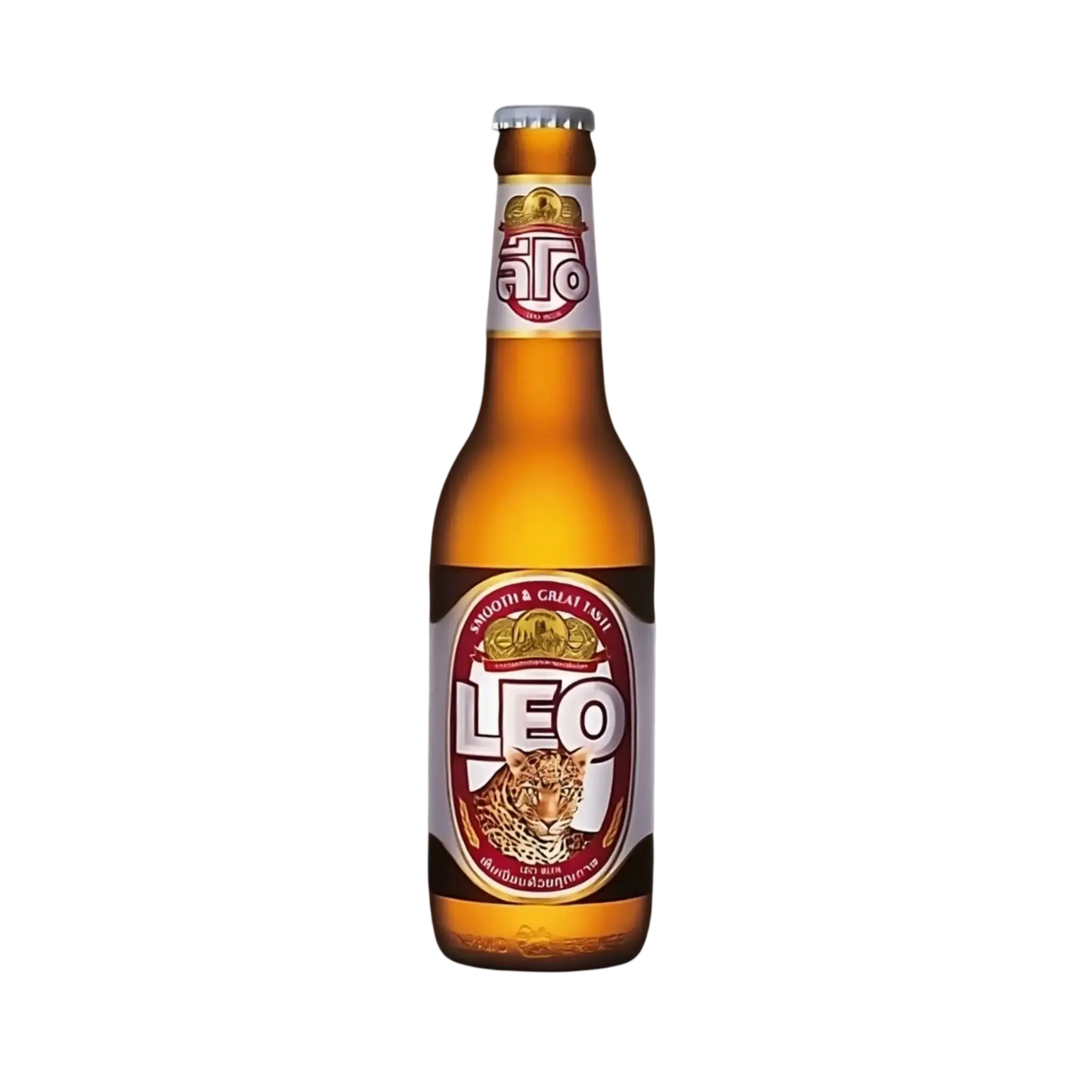 Leo Bier im Glas (330ml) Boon Rawd Brewery Kimao