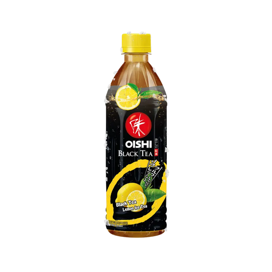 Oishi Schwarztee Zitrone Thai Version 500ml Flasche Kimao