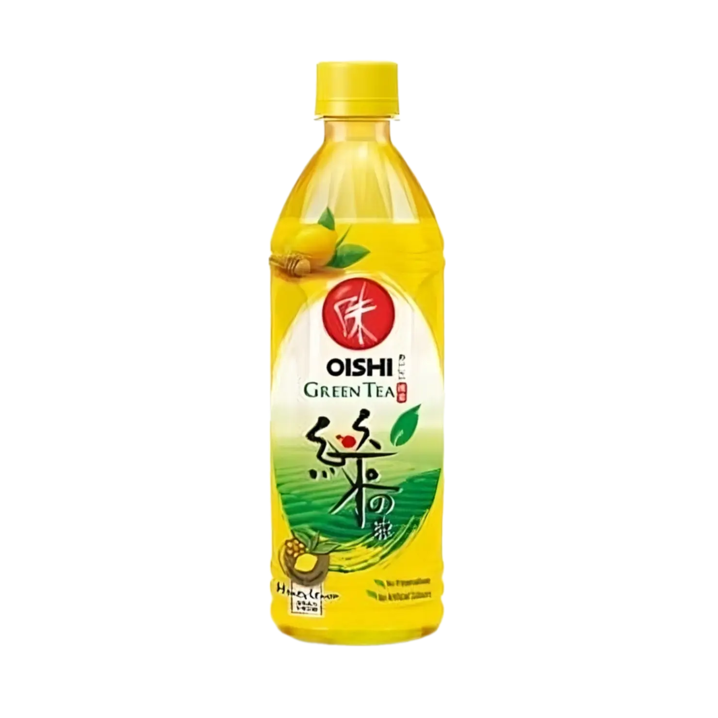 Oishi Greentea Gelb Honig Zitrone PET Flasche 500ml von Kimao