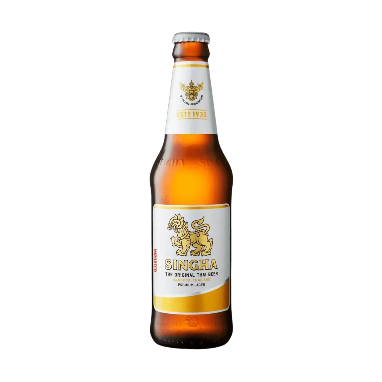 Singha Bier im Glas