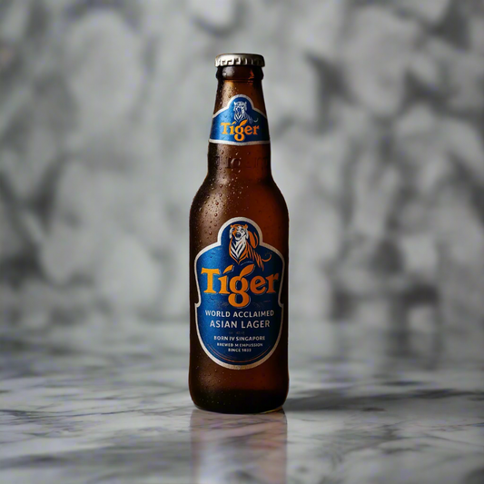 Tiger Asiatisches Lager Bier 330ml Glasflasche AI