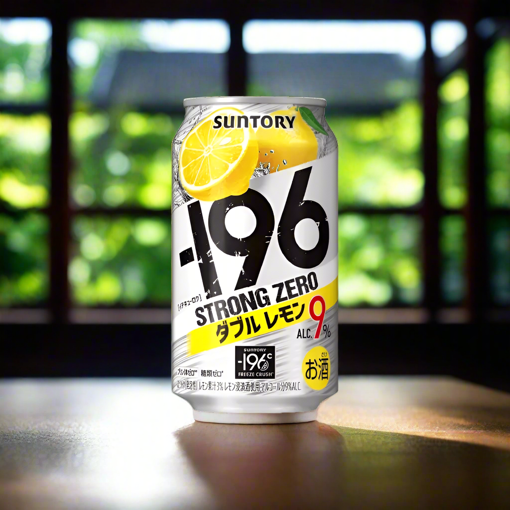 Suntory Strong Zero on table