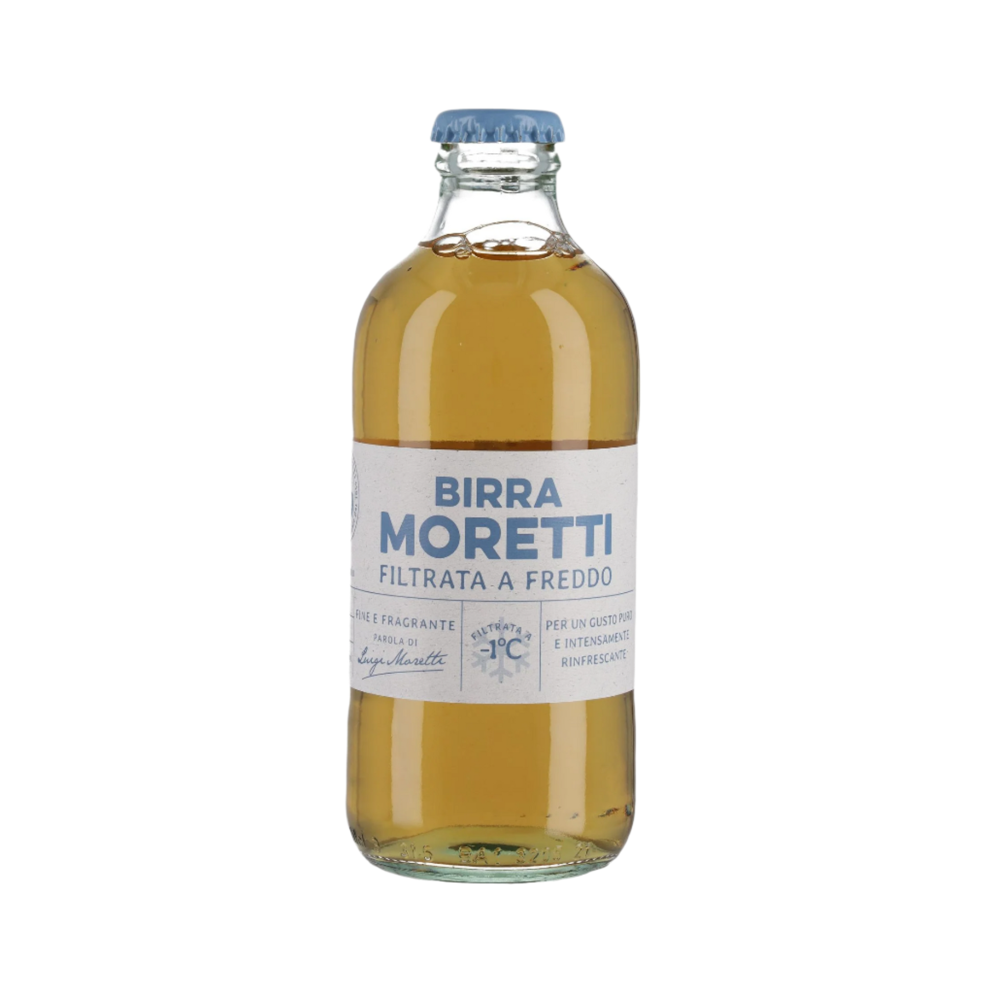Birra Moretti Filtrata a Freddo 330ml Glas