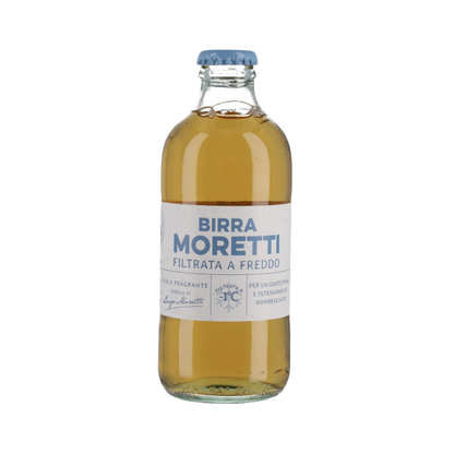 Birra Moretti Filtrata a Freddo 330ml Glas