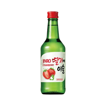 Chamisul Jinro Soju Erdbeere (350ml) – Koreanischer Erdbeerlikör HITEJINRO Kimao