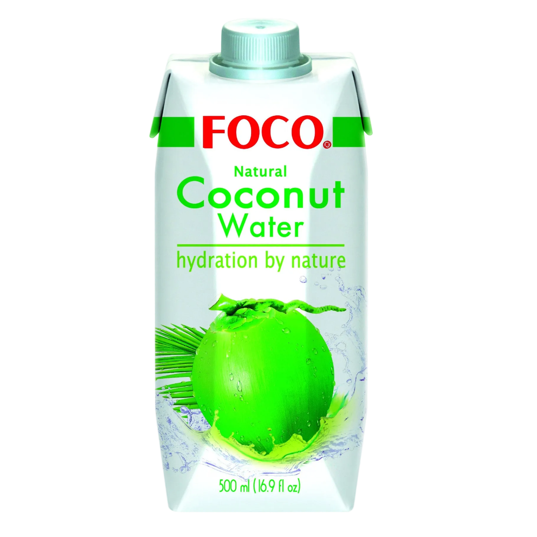 FOCO Kokosnusswasser 100% Kiste