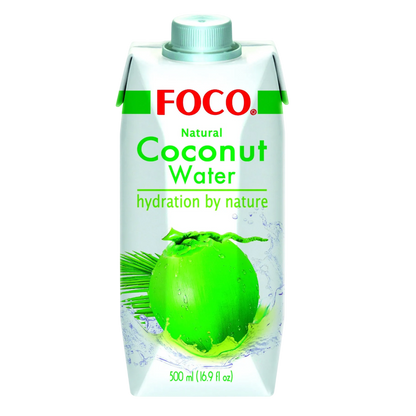 FOCO Kokosnusswasser 100% Kiste