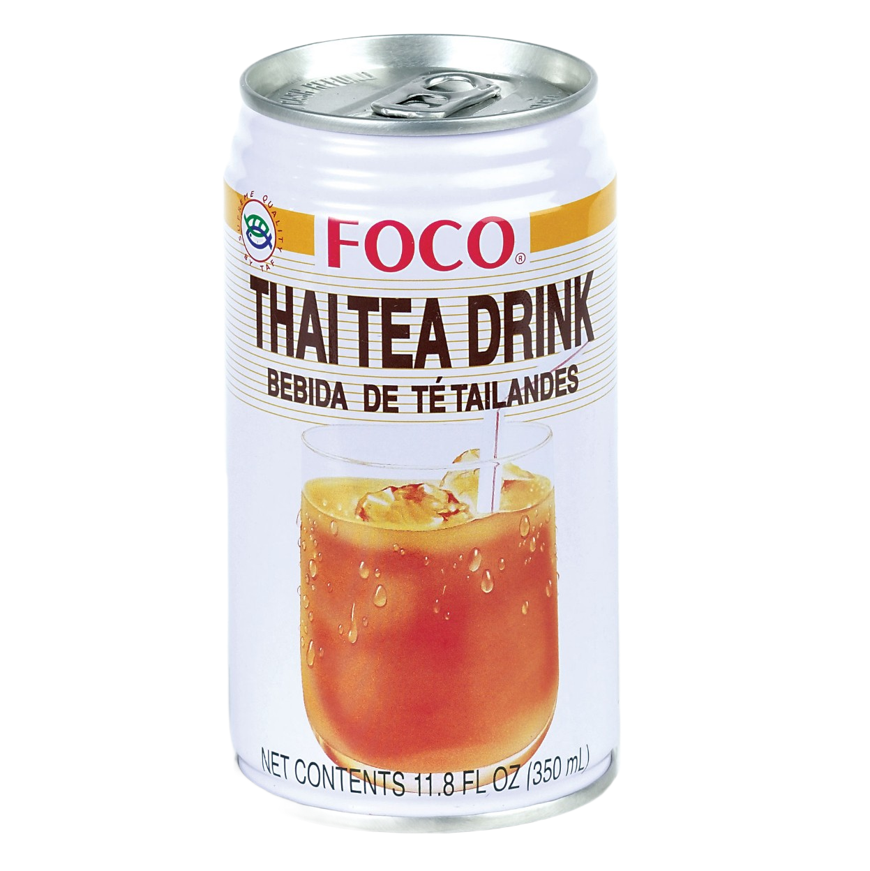 FOCO Thai Tea Drink Kiste mit 24 Dosen à 350 ml aus Thailand