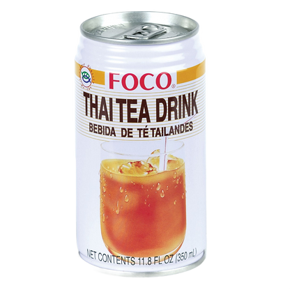 FOCO Thai Tea Drink Kiste mit 24 Dosen à 350 ml aus Thailand
