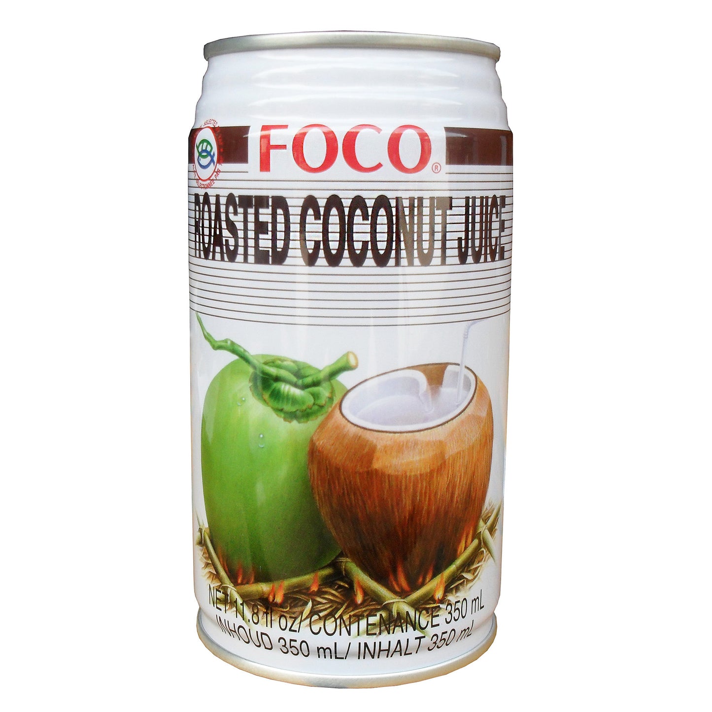 FOCO Gerösteter Kokosnuss Drink 24x350ml FOCO Kimao
