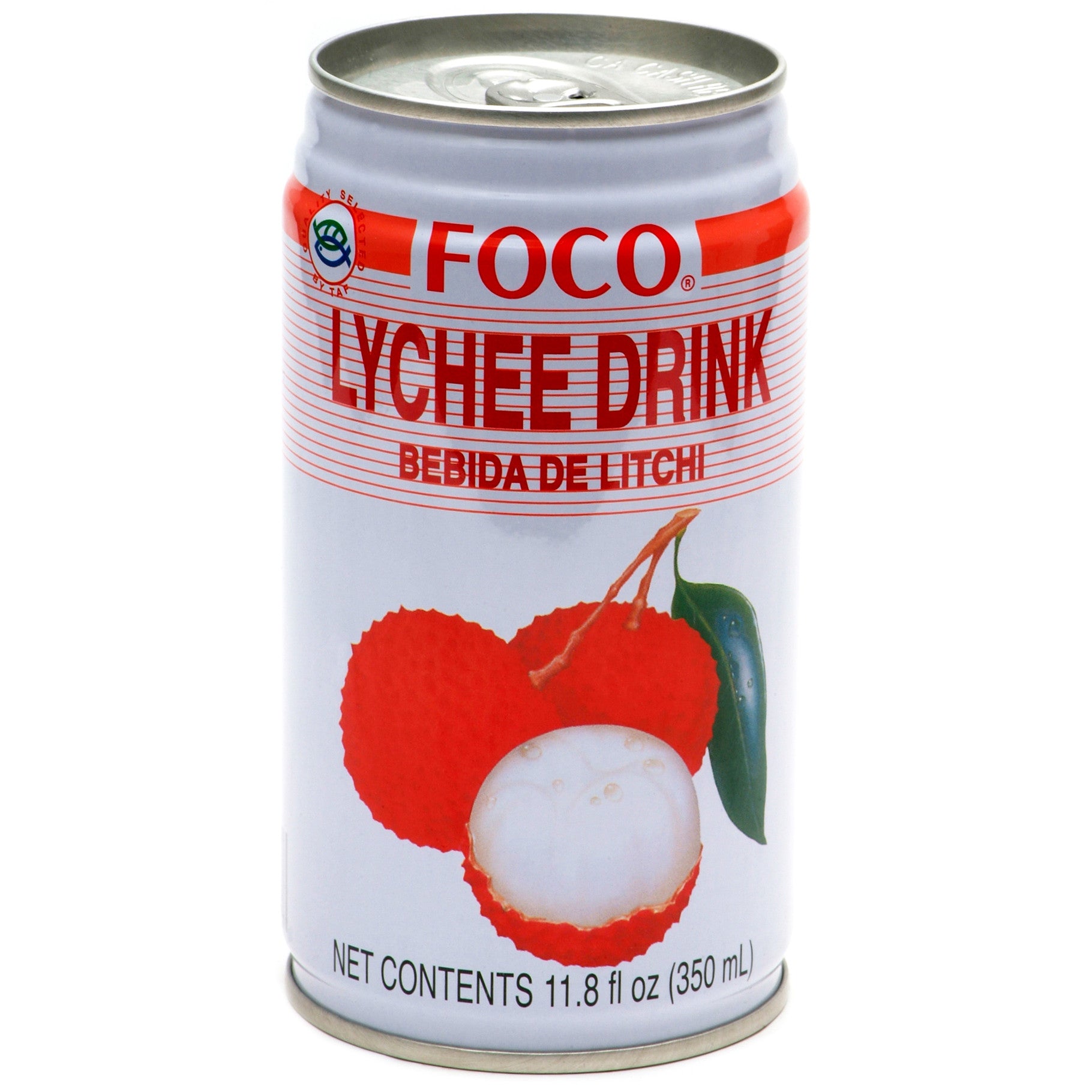 FOCO Lychee Drink 24x350ml FOCO Kimao