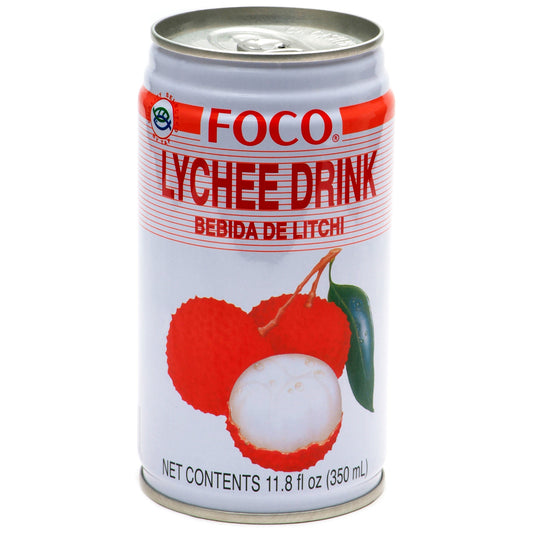 FOCO Lychee Drink 24x350ml FOCO Kimao