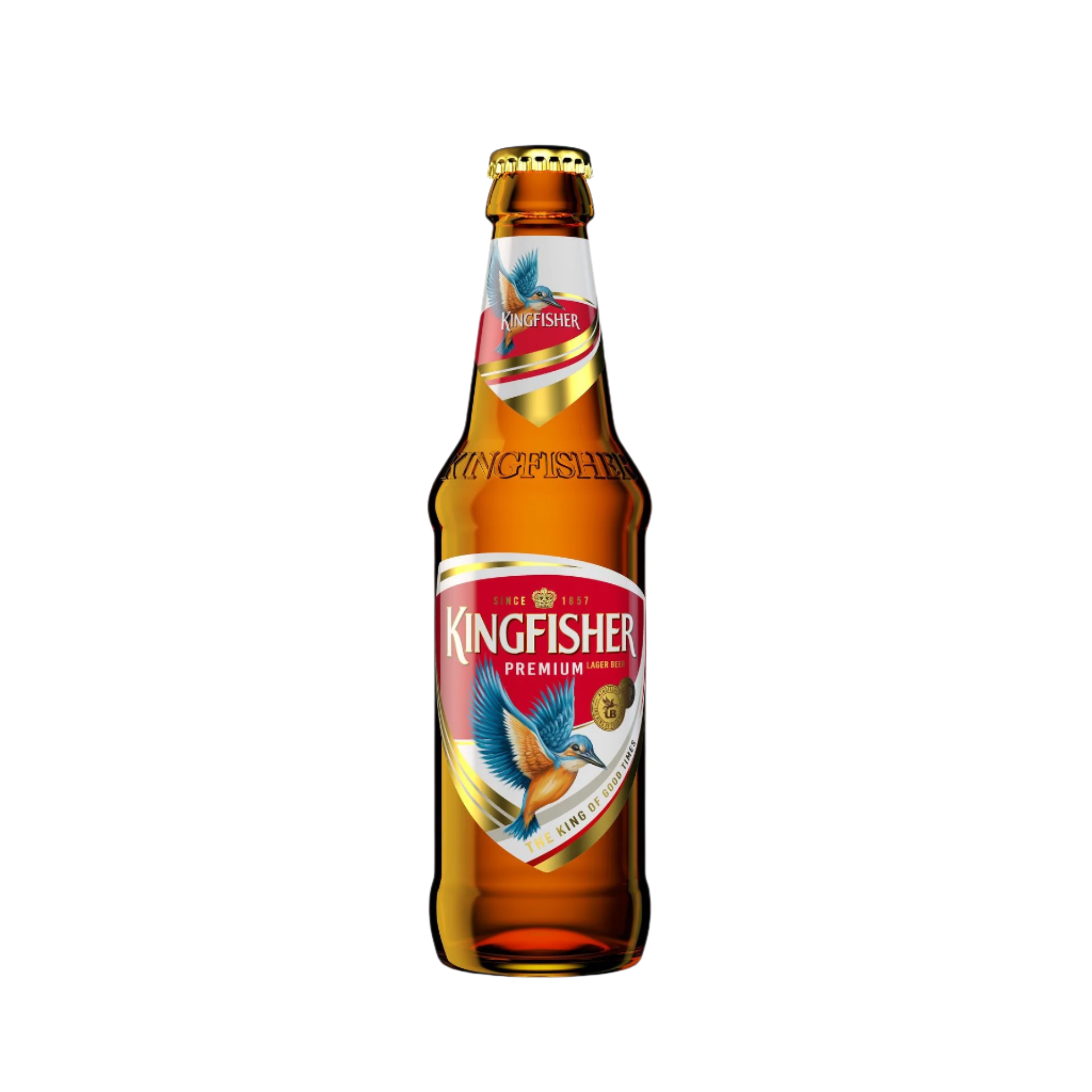 Kingfisher Premium Lager Bier Glasflasche 330ml
