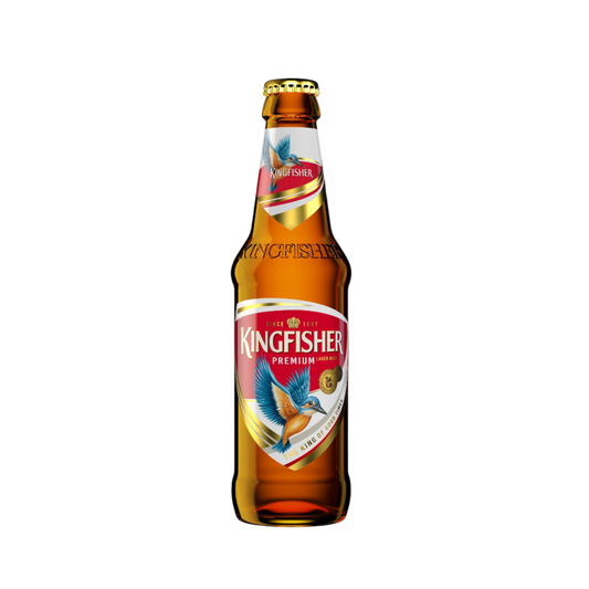 Kingfisher Premium Lager Bier Glasflasche 330ml