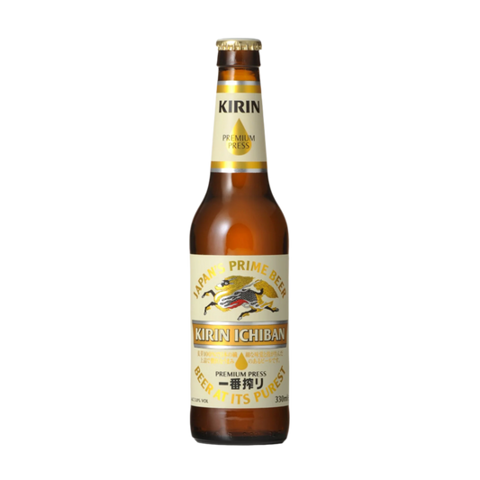 Kirin Ichiban Bier Glasflasche 330ml 24er Pack