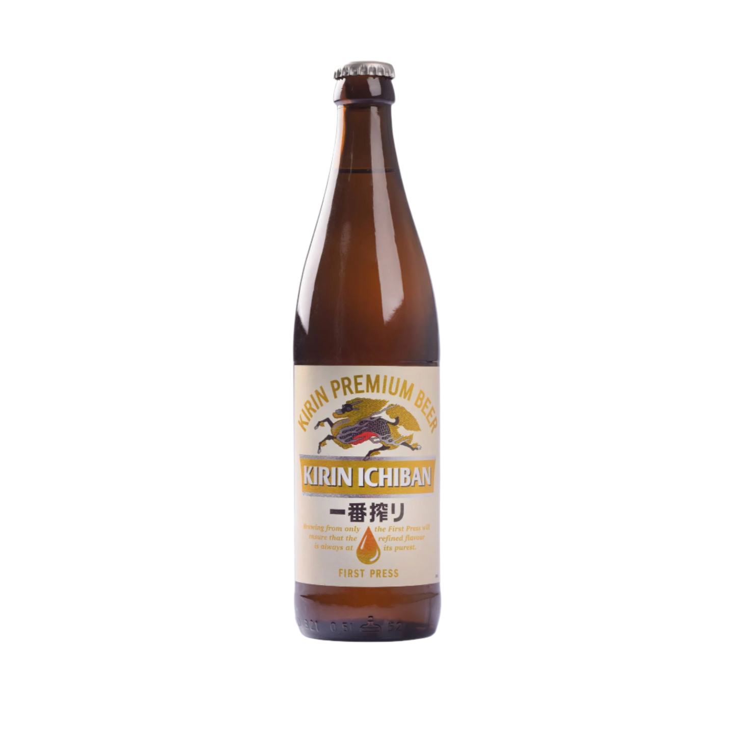 Kirin Ichiban Bier Glas 500ml