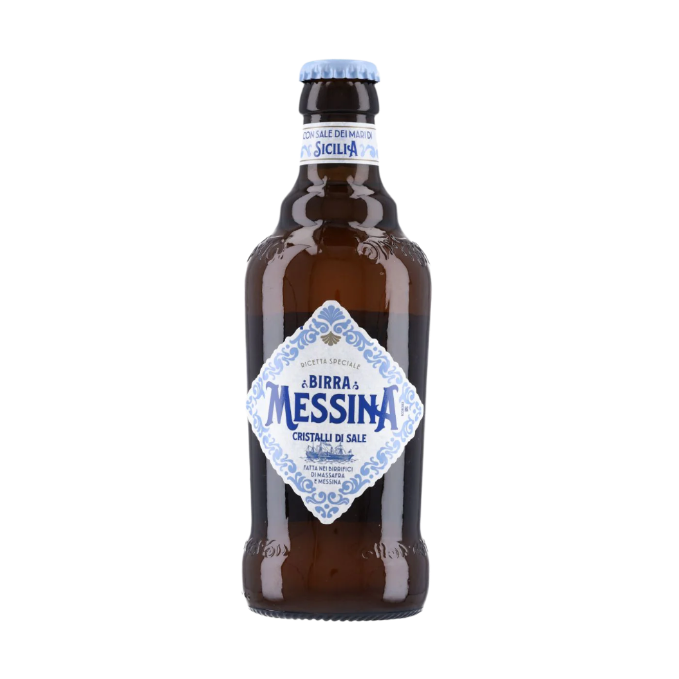 Messina Bier Cristalli Di Sale Glasflasche 330ml