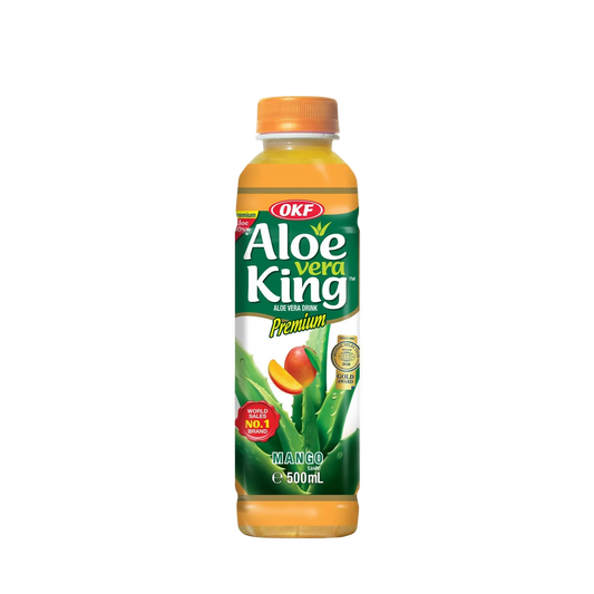 OKF Aloe Vera King Mango Karton mit 20 Flaschen à 500 ml aus Südkorea