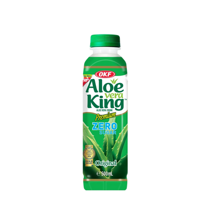 OKF Aloe Vera King Original Sugarfree ZERO Karton mit 20 Flaschen à 500 ml aus Südkorea