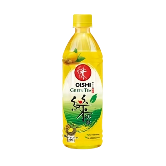 Oishi Greentea Gelb Honig Zitrone PET Flasche 500ml von Kimao