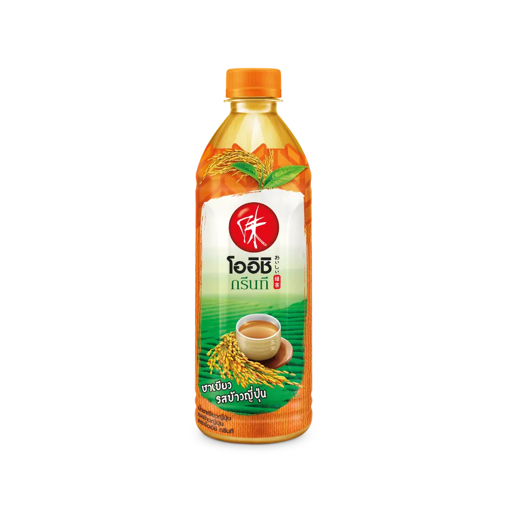 Oishi Greentea Genmai Thai Version 500ml von Kimao