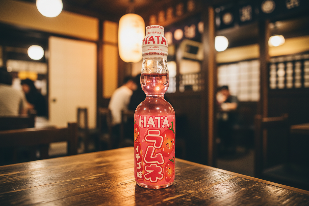 Ramune HATA Erdbeere 30x200ml